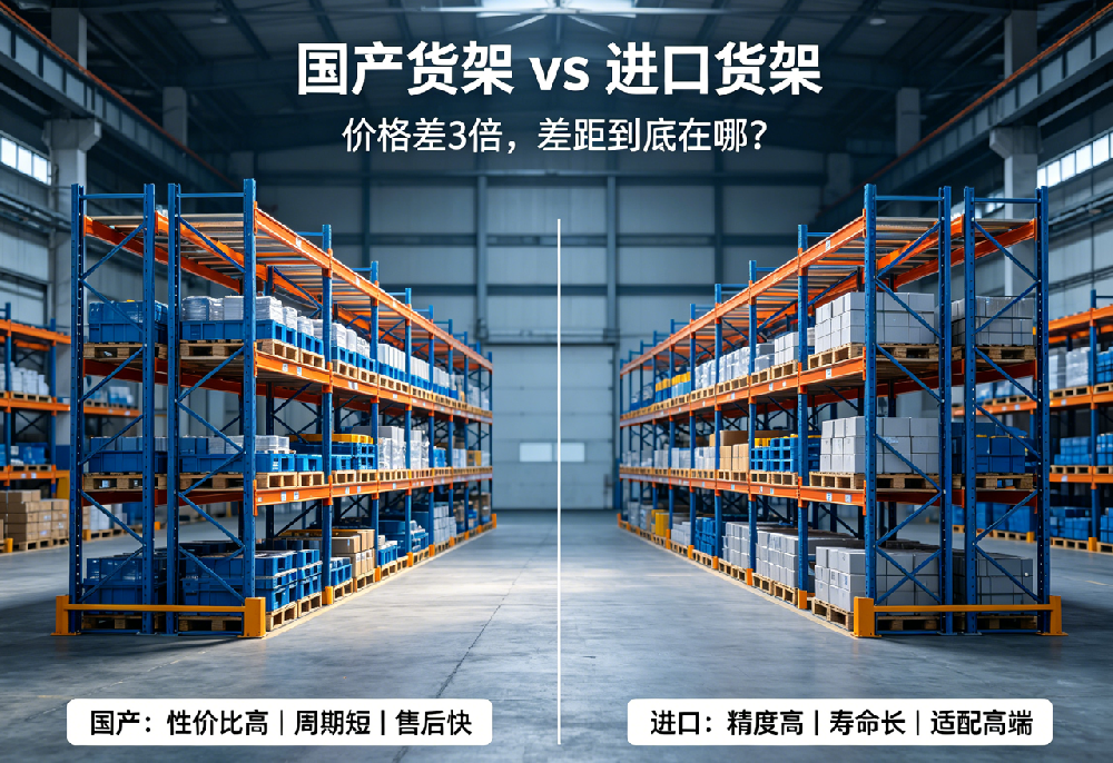 智能仓储系列12 | 国产货架 vs 进口货架:价格差 3 倍,差距到底在哪?