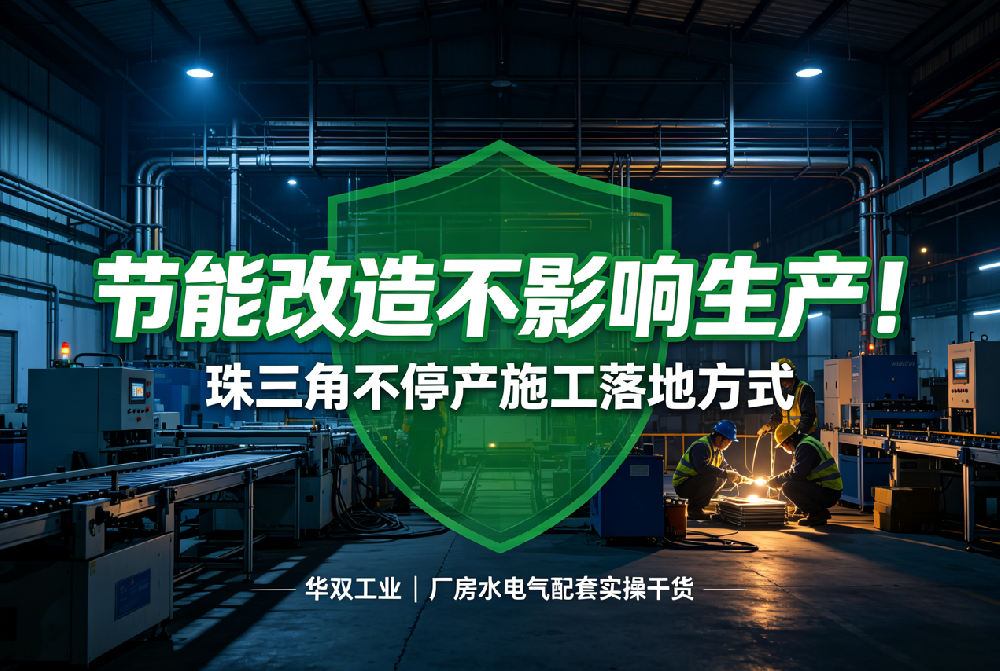 节能改造不影响生产！珠三角不停产施工落地方式